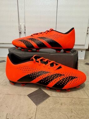 Adidas Predator Accuracy.4 FG 'Heatspawn Pack' 2023 ORANGE BLACK SIZE 11.5 10.5